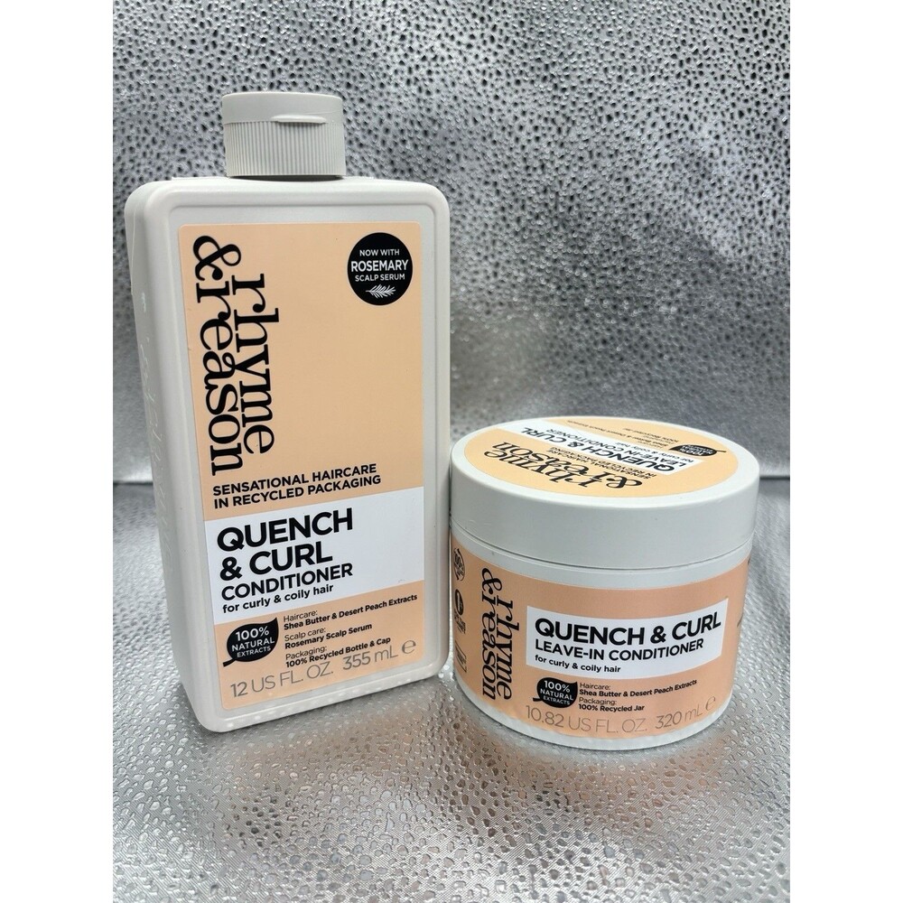 Rhythm & Reason Quench & Curl Conditioner + Leave In Conditioner Bundle Curl